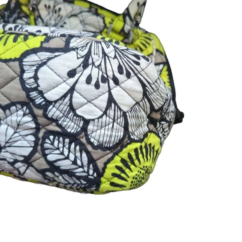 Vera Bradley Quilted Weekend Bag Top Handle, Zipper Closure